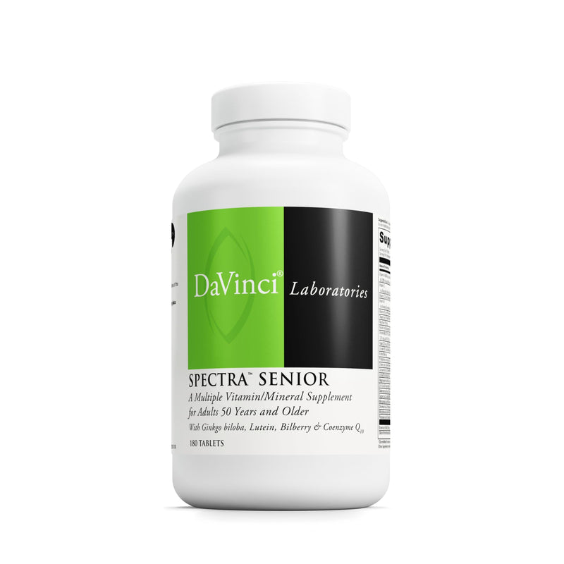 DAVINCI Labs Spectra Senior – Cardiovascular, Eye Health & Antioxidant Support (180 Capsules)