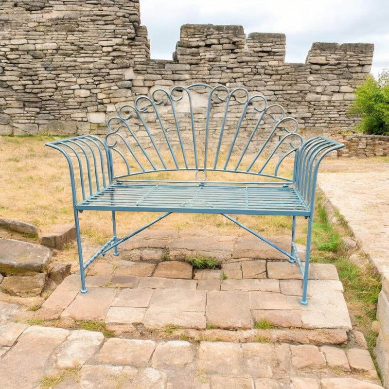 Garden Bench - Metal - L46 x W98 x H127 cm