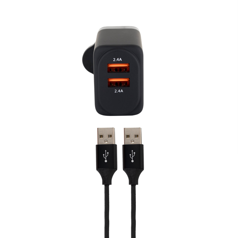 Our Pure Planet (Harry Kane's ECO Brand) - 24W Dual USB-A Wall Charger (UK port)