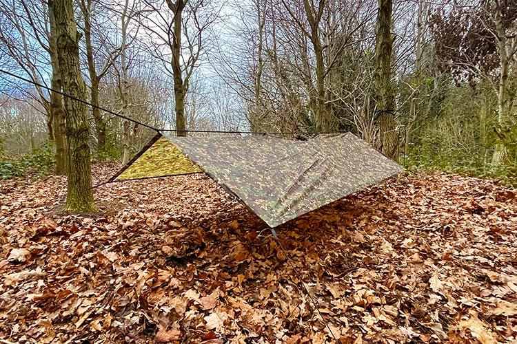 DD Hammocks Poncho Tarp - Multi Camo