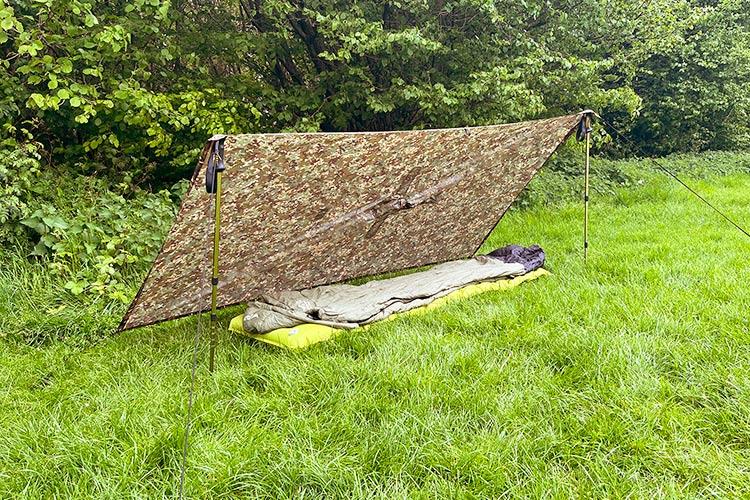 DD Hammocks Poncho Tarp - Multi Camo