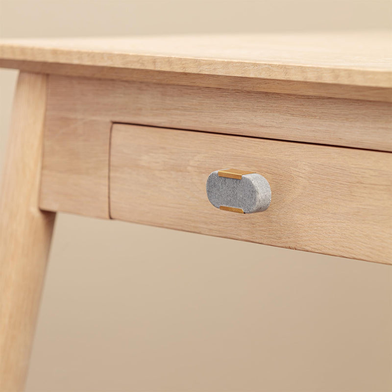 Ruhi Blue Stone Brass Drawer Knobs