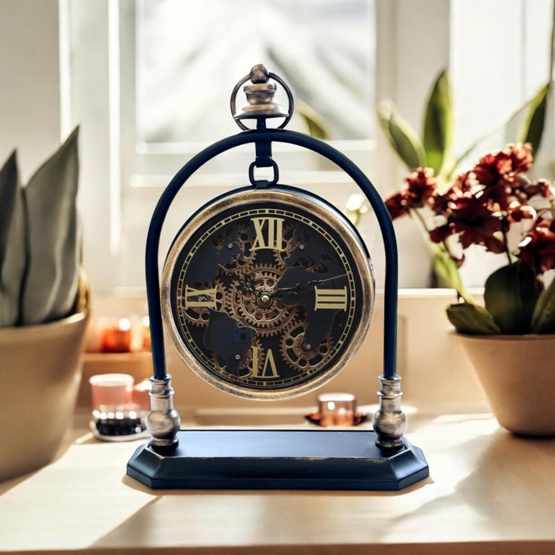 43CM GEAR CLOCK