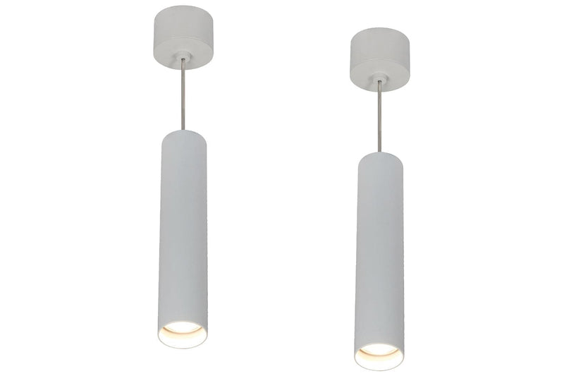 4lite High Output Dimmable 3K LED Ceiling Pendant Light - White