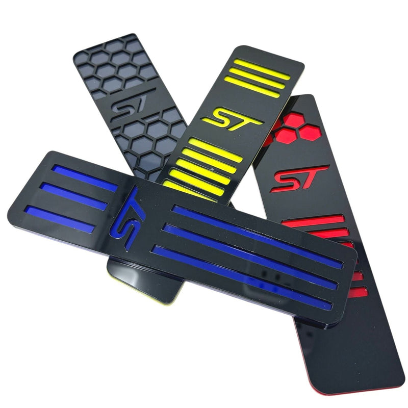 Car Enhancements UK - Dead Pedal (Multiple Designs & Colours) - Ford Fiesta MK7 / 7.5 All Models (2008-2017)