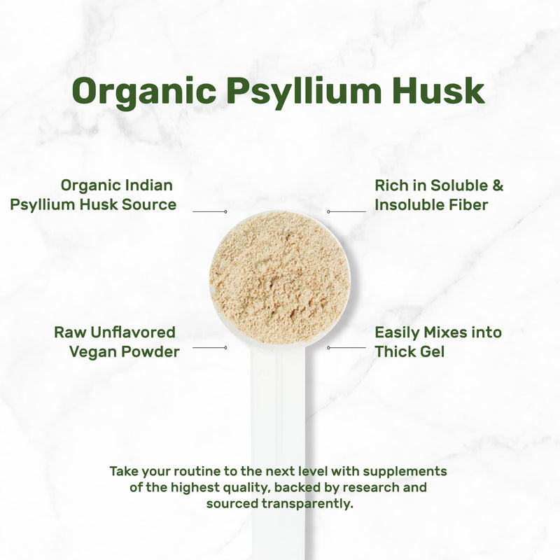 DEAL SUPPLEMENT Organic Psyllium Husk Powder 3lbs | Gut Health & Digestive Fiber