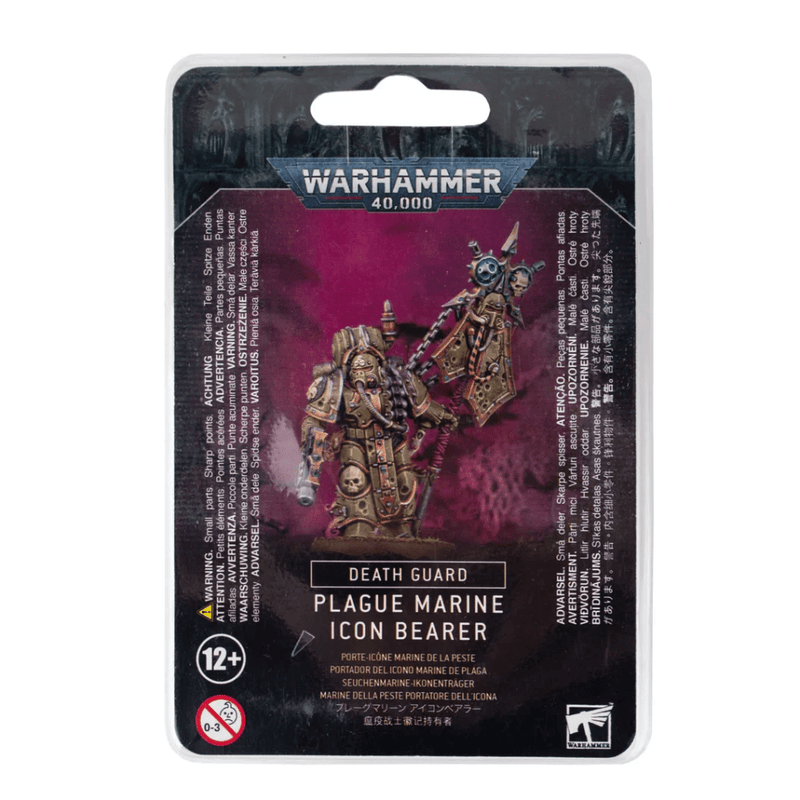 Death Guard: Plague Marine Icon Bearer