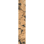 Decorative Cork Wall Tiles - Black - Sample - 1 Strip - InStock