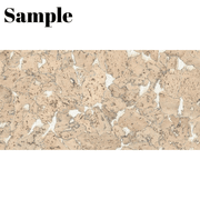 Decorative Cork Wall Tiles - Cream - Sample - 1 Strip - InStock