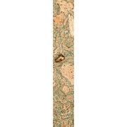 Decorative Cork Wall Tiles -Green - Sample - 1 Strip - InStock