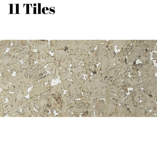 Decorative Cork Wall Tiles - Grego - 1 Pack - 1.98m2 (21.31sqft) - InStock