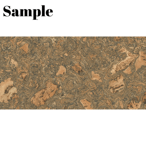 Decorative Cork Wall Tiles - Grey - Sample - 1 Strip - InStock
