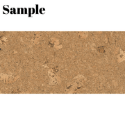 Decorative Cork Wall Tiles - Natural 1 - Sample - 1 Strip - InStock