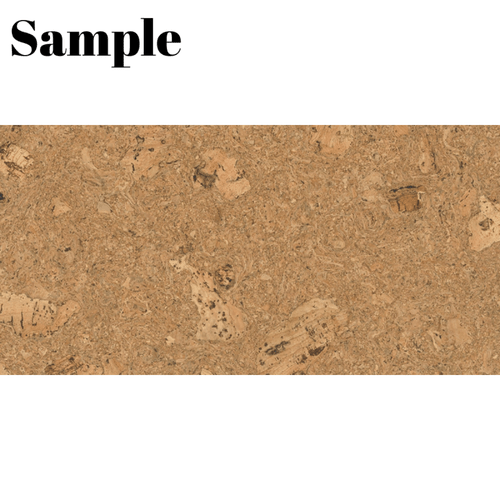 Decorative Cork Wall Tiles - Natural 1 - Sample - 1 Strip - InStock