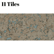 Decorative Cork Wall Tiles - Superior - 1 Pack - 1.98m2 (21.31sqft) - InStock