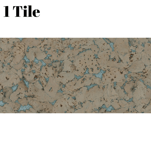 Decorative Cork Wall Tiles - Superior - 1 Tile - 0.18m2 (1.94sqft) - InStock