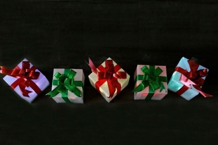 5 LED Colour Changing Parcel Path Lights
