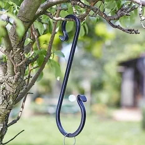 6 Inch Decorative Hanging Basket Wall Bracket Wildlife Hook