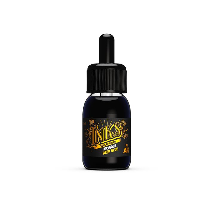 AK Interactive - The Inks - Primary Colors Set AK16021
