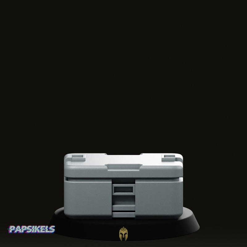 Democracy Supply Crate A Miniature Sci-Fi Terrain Prop