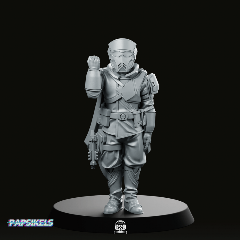 Democracy Troopers Hell Inspector 2 Miniature Sci-Fi Trooper