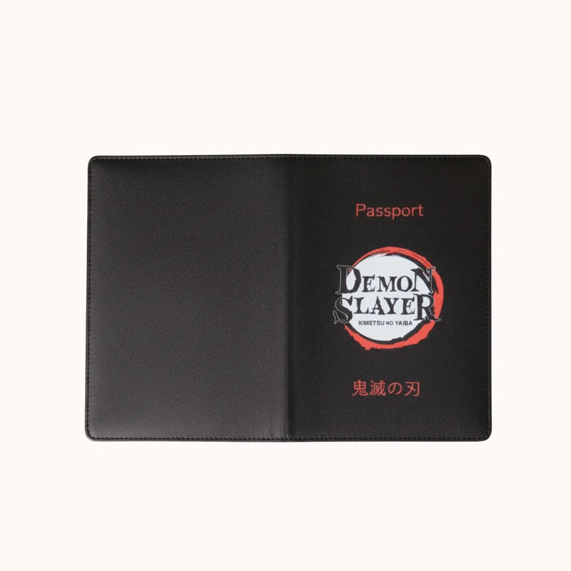 Demon Slayer Black Passport Cover