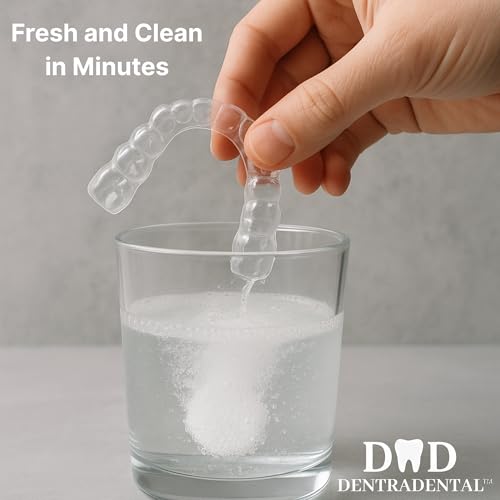 DENTRA DENTAL 42-Count Retainer Cleaner Tablets – Aligners, Mouth Guards & More | Mint
