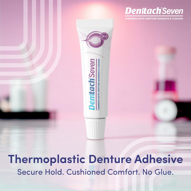 Thermoplastic Denture Adhesive & Cushion Reliner – Zinc-Free, 7-Day Hold (Pack of 5)