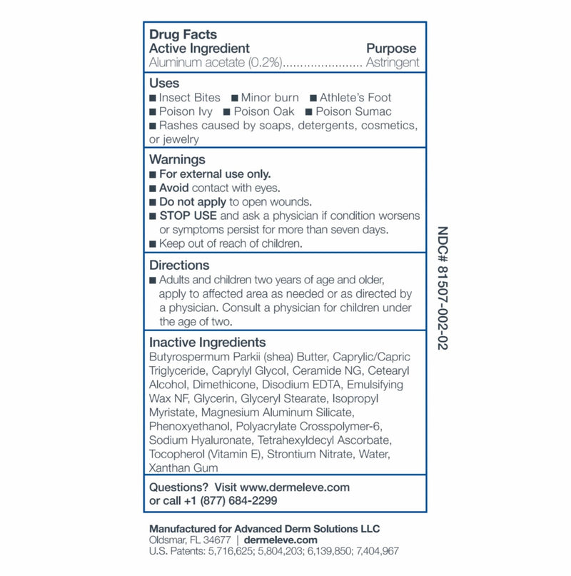 Dermeleve Steroid-Free Anti-Itch Cream | Extra Strength Relief for Psoriasis & More | 2 oz (2 Pack)