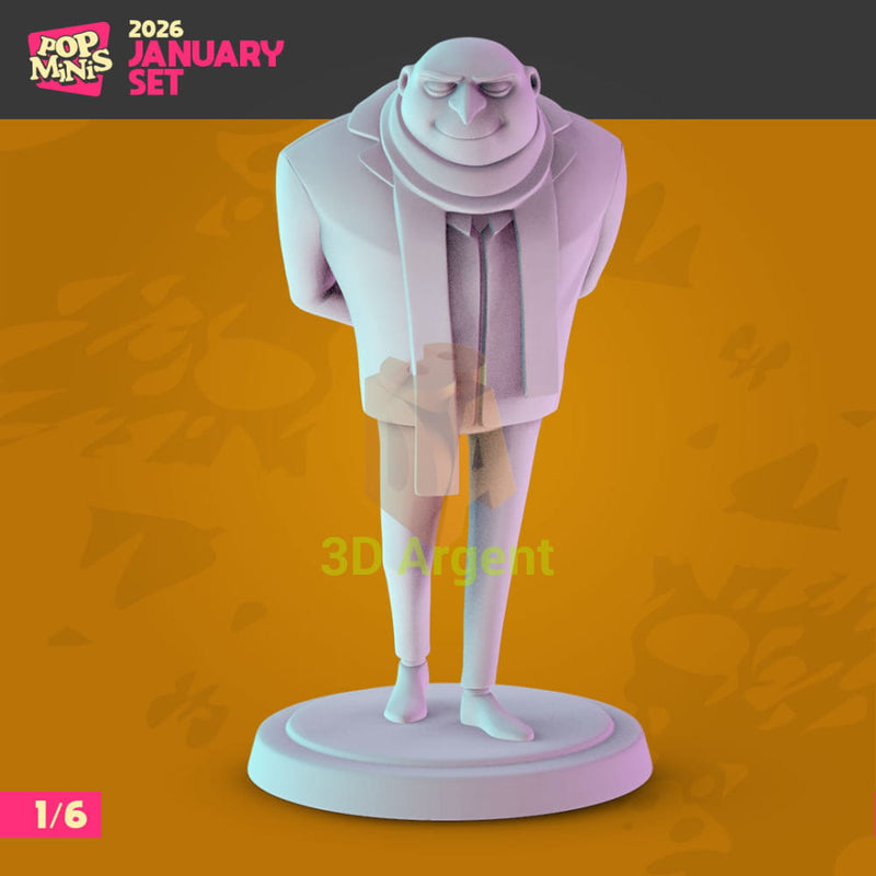 Despicable Me Figures compatible D&D DragonLance Miniatures Pop Minis