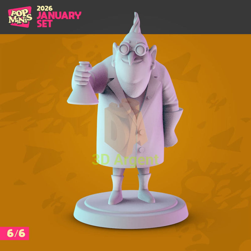 Despicable Me Figures compatible D&D DragonLance Miniatures Pop Minis