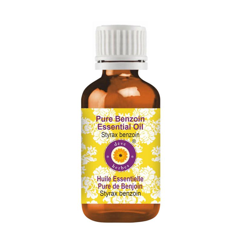 d e8ve herbes Benzoin Essential Oil 50ml 53 Pure Styrax Benzoin, Steam Distilled
