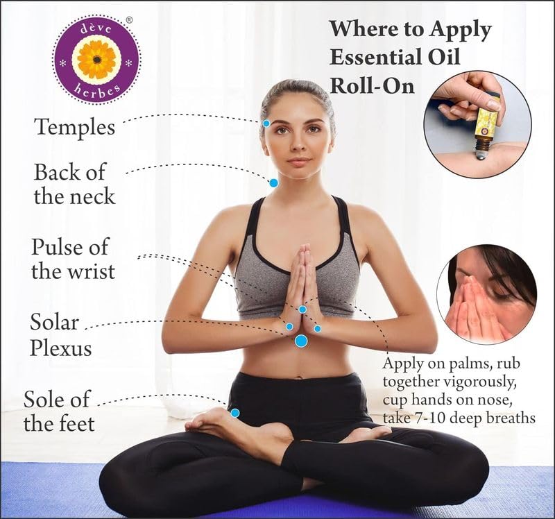 déve herbes Pure Reset – Aromatherapy Essential Oil Blend for Body & Mind (10ml Roll-On)