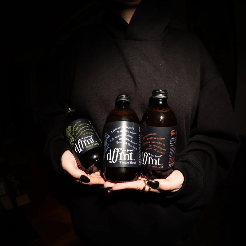 Dffrnt Fine Ferment Kombucha, Treacle Leaf, 12 x 330ml