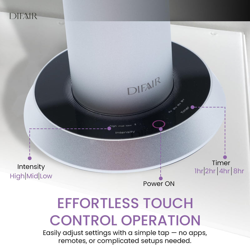 DIFAIR Rechargeable 10,000 mAh Aroma Diffuser – Hotel Collection Scent Diffuser for Home & Spa