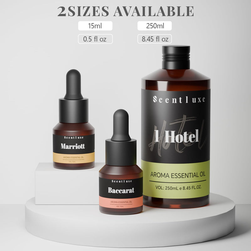 Hotel Diffuser Oil & Fragrance - Baccarat-Inspired 15mL | Luxury Hotel Aromatherapy