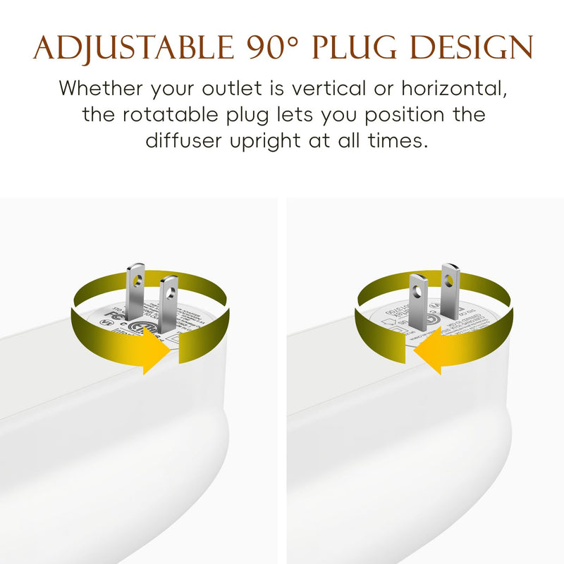 Plug-in Waterless Scent Diffuser – OliveTech, Hotel Collection, 500 sq ft
