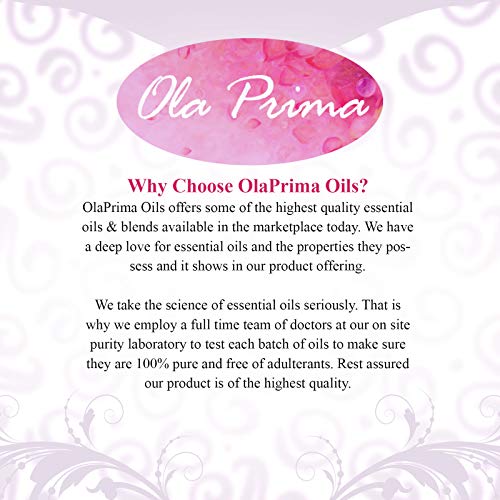 Ola Prima Vanilla Essential Oil 8oz | Therapeutic Aromatherapy