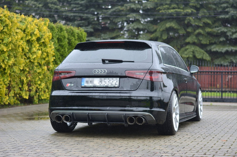 Maxton Design - REAR DIFFUSER AUDI S3 8V/A3 8V S-LINE