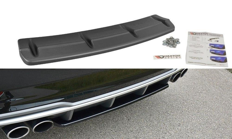 Maxton Design - CENTRAL REAR SPLITTER AUDI S3 8V FL SEDAN