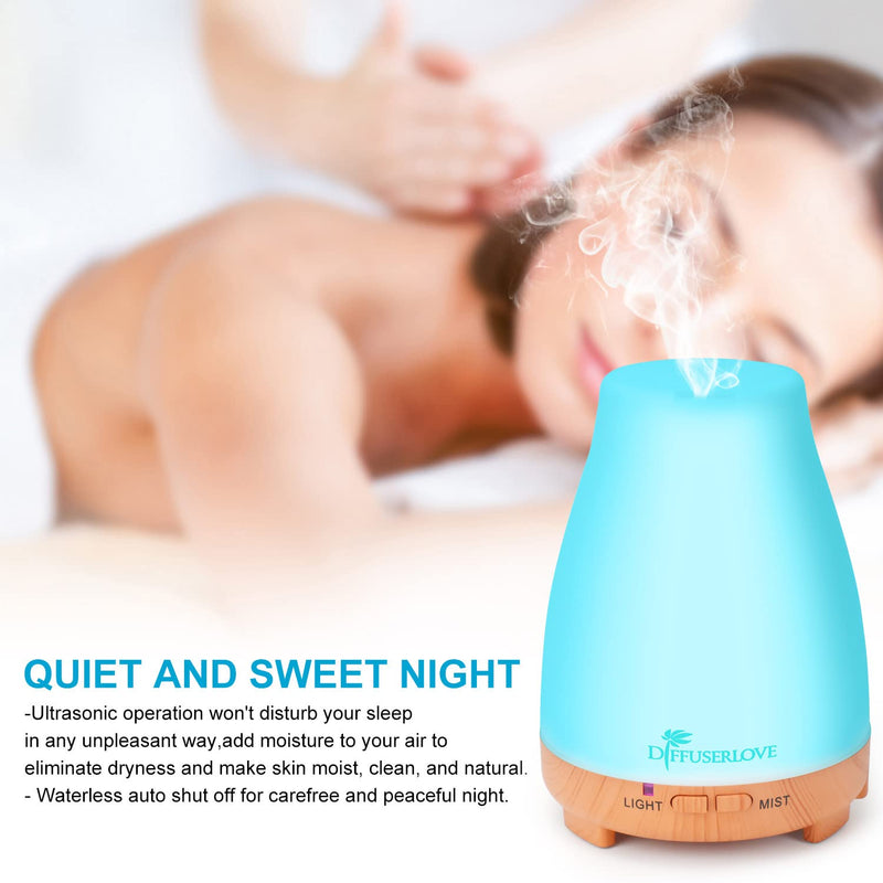 Diffuserlove 200ML Remote Diffuser – BPA-Free Aromatherapy (Yellow Base)