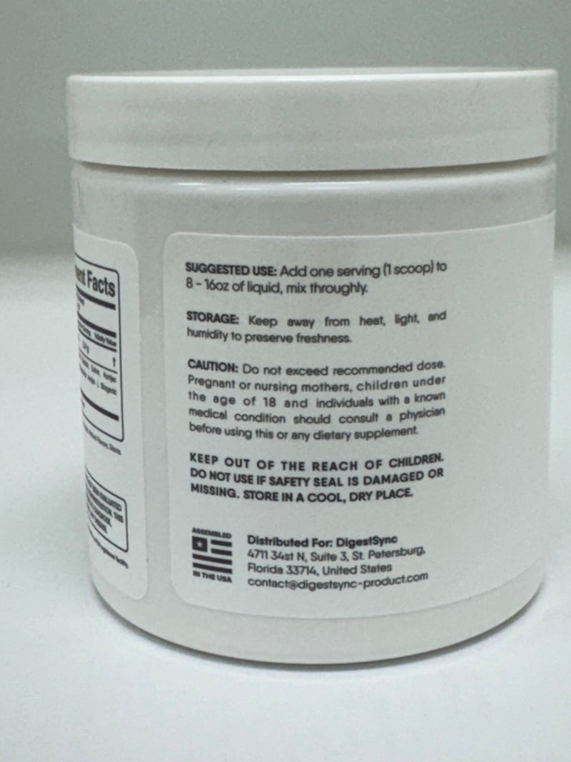 DigestSync by Nature’s NutriWave – Natural Digestive Health Powder (Bloating Relief) | 3-Month Supply