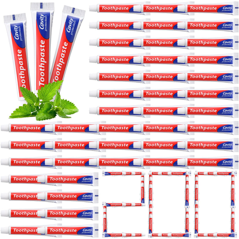 Dimsile Mini Toothpaste Bulk – Travel Size 0.35oz, 200-Pack for Bad Breath, Fresh Breath & Whitening