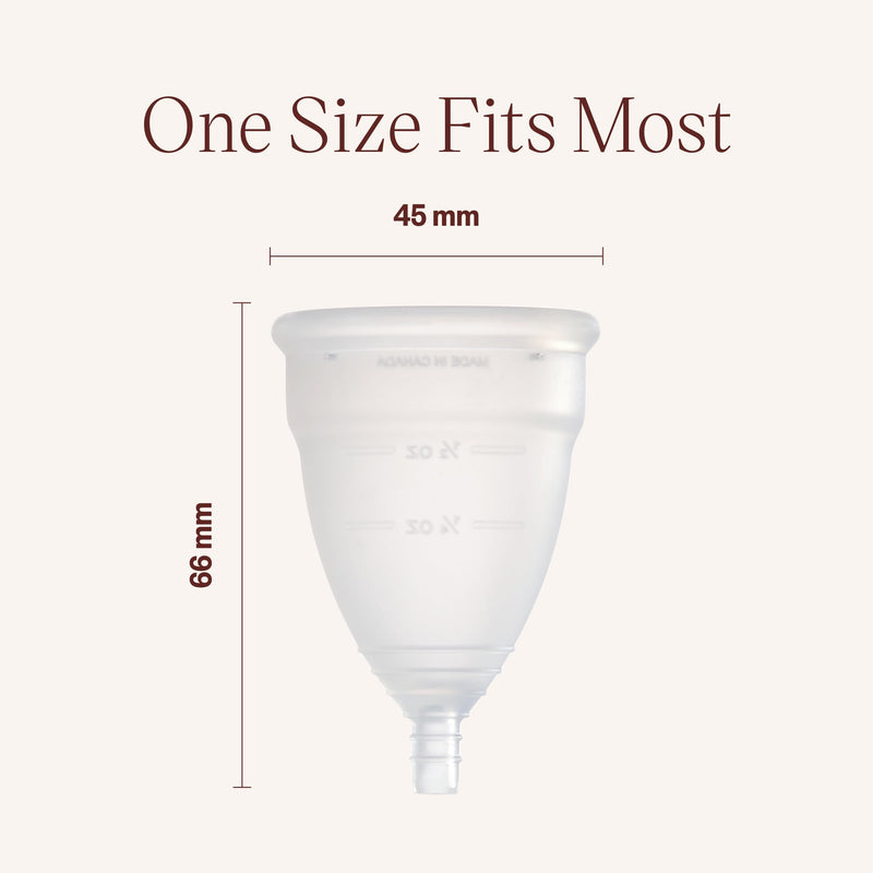 DIVA Cup Model 2 | Medical Grade Silicone Reusable Period Cup With Enamel Pin (Up to 12 Hours)