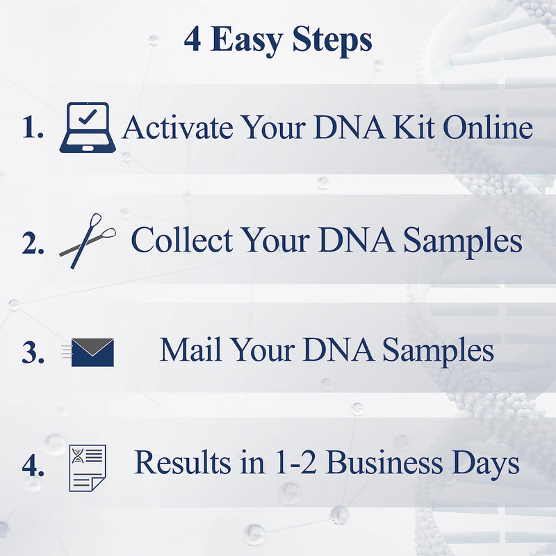DNA Direct Paternity Test Kit | At-Home Sample Collection | Fast Results