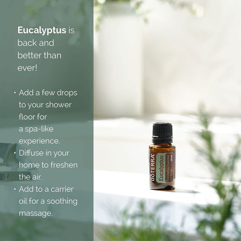 doTERRA Eucalyptus Radiata Essential Oil - 15 mL | Clear Breathing