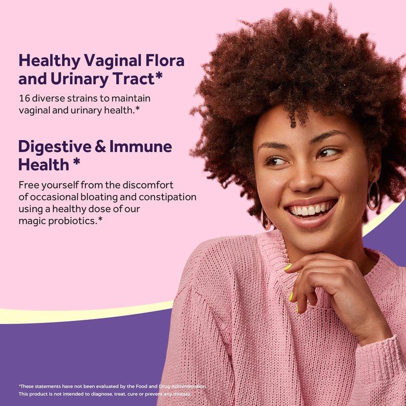 Doctor's Recipes Women’s Probiotic 50B CFU | 16 Strains, Cranberry, Vaginal & Urinary Health