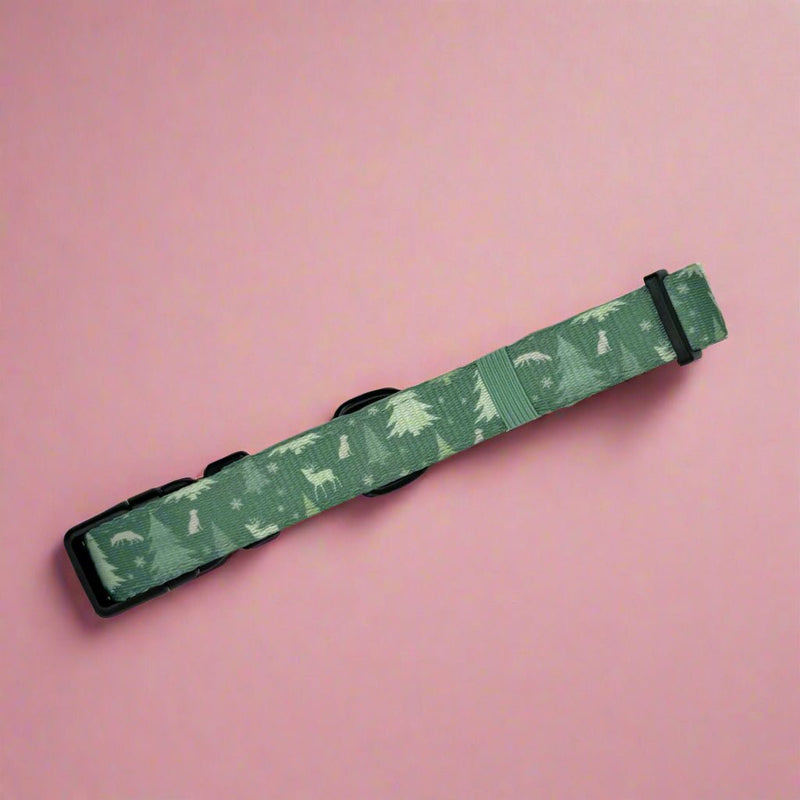 PupClub Dog Collar - Evergreen Trails