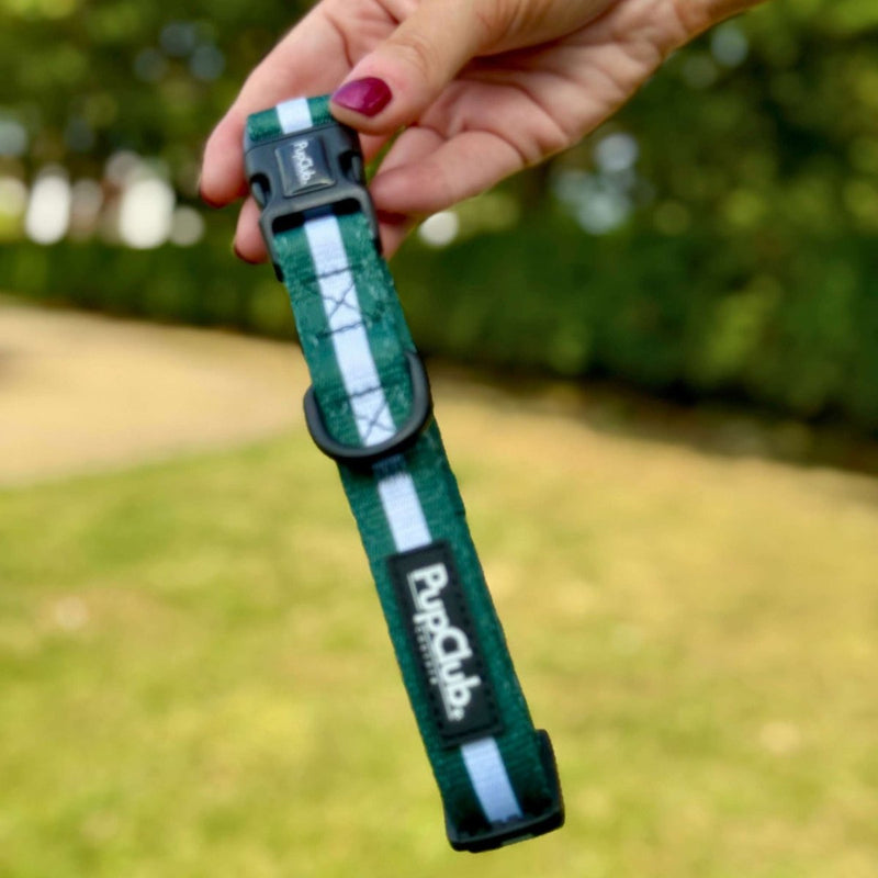 PupClub Dog Collar - Forest Green