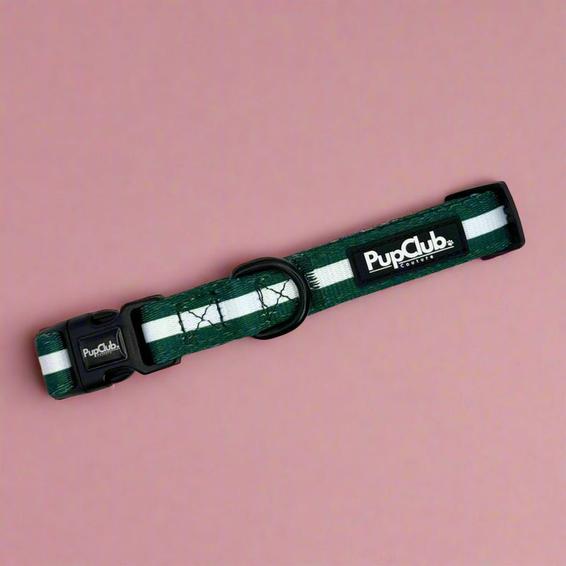 PupClub Dog Collar - Forest Green